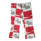 Coca Cola Beach Pants Drawstring Flare Vintage 70s The Real Thing Read For Size