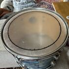 Ludwig 10    By 14    Tom Drum Oyster Blue Pearl  Circa 1980 