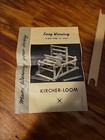 Vtg Kayanee Kay Anee Weaving Loom Tabletop German Kircher Loom Germany W box   