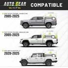 13 8  High Overland Bed Racks Truck Cargo Carrier For 05-25 Tacoma   20-2025  Jt
