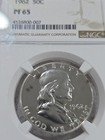 1962 Franklin Silver Half Dollar Ngc Pf65 Us Mint 50c Uncirculated Proof Coin