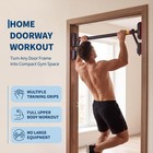 Doorway Pull Up Bar Adjustable Chin-up Bar With Level Meter No-screw Home Gym