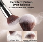 10 Pcs Makeup Brush Set With 2 Sponges  Professional Face Beauty Tools Kit