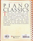 The Library Of Piano Classics Amsco Spiral Bound Sheet Music Book Vintage 1987