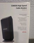 New Sealed Netgear Cm600 High Speed Cable Modem Docsis 3 0 960 Mbps Xfinity