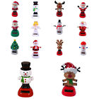Variety Solar Powered Dancing Swinging Animated Bobble Dancer Toy Car Xmas Decor
