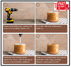 Peanut Butter Stirrer  11 8 Inch Stainless Steel Nut Butter Mixer Peanut Butter