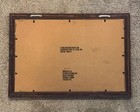 Vintage 1997 Mlb Baseball Logo Budweiser Beer Wood Framed Mirror Sign Rare 