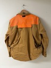 Carhartt Men s Upland Hunting Jacket -  Canvas Size  M Brown   Orange