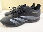 Adidas Predator League Turf Soccer Shoes Black Darkspark Pack Men   s 10 New