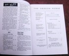 Vintage 1954 May The Oregon Nurse Official Publication Oregon State Nurses Ass n