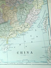 Vintage China Map 10x14 Inch  Sh1