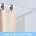 Yywl hp Yywlhp Spring Tension Curtain Rod White 2pack Adjustable Length 53-98