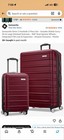 Samsonite Omni 2 Hardside Spinner Expandable Tsa Lock 2-piece Set Merlot