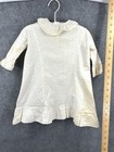 Antique Dress Child Girl Very Good Cotton Calico  Bust 24 In Late 19thc Original