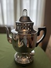 Vintage 1940   s Farberware Art Deco Chrome 6 8 Oz Cup Coffee Percolator In Vguc