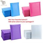 Mix Your Color 1000 Poly Bubble Shipping Envelopes Mailers  000 Extra Wide 4 x8 