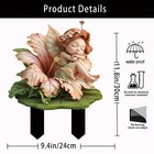 1pc Fairy Garden Fairies Mini Garden Fairies Figurines Small Fairies 2d Acrylic