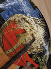 Vintage Soviet Lunacharsky Mandolin 8 String Hand Painted Russian Folk Art Ussr