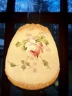 Magnificent Antique Victorian Consolidated Gwtw Banquet Lamp Tea Roses Rose 34 