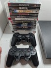 Sony Playstation 3 Slim Game Controller Bundle Clean Tested