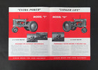 Vintage   gibson  Tractors Brochure 1940 s