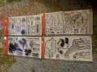 Fiskars Clear Stamps 8pc Lot