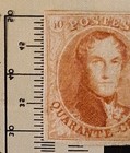 Belgium King Leopold I 1858 40c Mlh Cob 12a