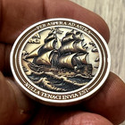 Sailor-boatsman  a Rough Road Leads To The Stars  Lucky Pocket Piece Coin
