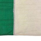 Vintage Sewn Cloth Ireland Flag Old Irish Textile Art St Patrick Day Decor