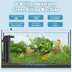 Aquarium Filter 18w Uv Sterilizer Light 211 Gallon Fish Tank Pond Clarifier Pump