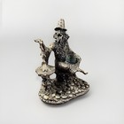 Vintage Pewter Wizard Figurine  The Fountain Of Life  By Ag Slocombe 3 6   