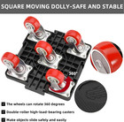 Upgraded Furniture Mover Dolly moving Dolly With 5 Wheels   Furniture Lifter Set