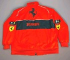 Formula 1 One Racing Team Jacket Full Zip Up Red Mens Sz Large New Classic 