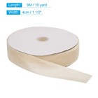 Velvet Ribbon 1 1 2 Inch X 10 Yard Single Face Spool Silky For Diy Crafts Cream