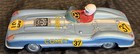 Vintage Yonezawa Japan Tin Friction Comet Race Car No 37 Fast Free Shipping  