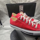 Converse Chuck Taylor All Star Ox Red M9696 Mens 8 Womens 10 Low Top Sneaker New