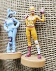 Lot Of 3 Fortnite Stampers 3  Toy Figures Merry Mauler  Ginger   Bunny