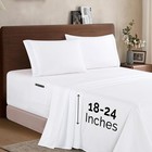 Luxury 1500  Hotel Quality Microfiber 4-piece Sheet Set - Soft  All Around El   