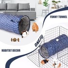 Rabbit Tunnel - Guinea Pig Tunnel  Guinea Pig Tube  2-way Small Pet Play Tube   