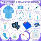 Doctor Kit For Kids  Medical Play Set W Bag   Dress Up Costume  Pretend Play