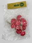 Nos Vtg Mushroom Picks Lot Of Red Spotted Toadstool New Old Stock Stats Vintage