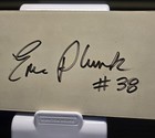Eric Plunk Oakland Athletics Signed Pitching Rubber