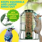 Squirrel Proof Bird Feeder Hanging Cage Seed Food Outdoor Small Wild Garden Yard