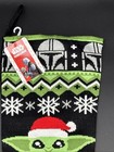 Star Wars Mandalorian Christmas Sweater Stocking Baby Yoda Grogu New