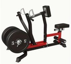 Seated Row Machine Plate Loaded Adjustable Back Workout Exercise Free Shipping