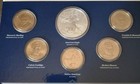 2014 Annual Uncirculated Dollar 6 Coin Set Silver Eagle Sacagawea Presidential