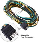 25ft Trailer Harness With 4 Flat Connectors