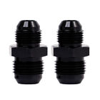 Lokocar Male To Male Flare Fitting Coupler Union Straight Fuel Hose Adapter 2pcs