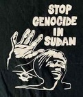 Stop Genocide In Sudan Xl T-shirt War Peace Hunger Cause Human Rights Darfur
